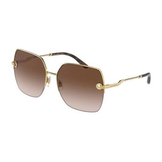 Dolce & Gabbana Accessoires, unisex, Geel, ONE Size, Dg 2267 Zonnebril