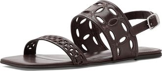 Bernardo Orla Womens Sandals Dark Chocolate : 9.5 M, Leather