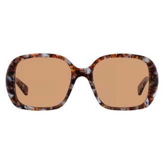 Chlo&eacute; Brown Square Ladies Sunglasses CH0222S 005 55