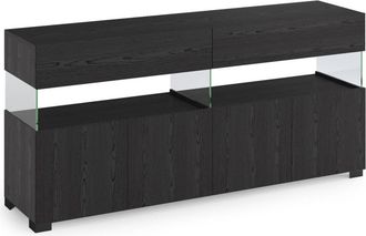 Oresteluchetta Aparador de 4 puertas en paneles de madera ecológica h.81xl.172xp.40