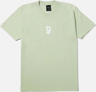 HUF Mens Huf Set Megablast S/S Tee Basil - Green - Size: 40