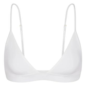 &Eacute;terne Triangle Bra - Dames - Ondergoed - Wit - Maat: S Tweed