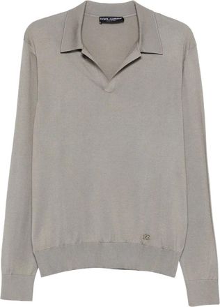 Dolce & Gabbana T-shirt a maniche lunghe - Grigio