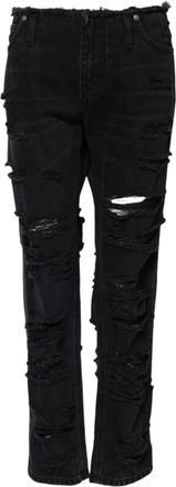 Dolce & Gabbana Gescheurde Denim Jeans