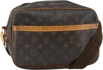 Louis Vuitton Pre-owned Cross Body Bags, female, Brown, Size: ONE SIZE Pre-owned Vintage Monogram Shoulder Bag