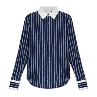 The Upside Shirts, female, Blue, Size: XS Belize Bobbi Shirt