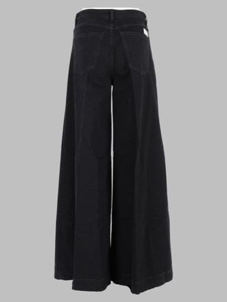 Nine In The Morning Wide-Leg Cotton Jeans - Black