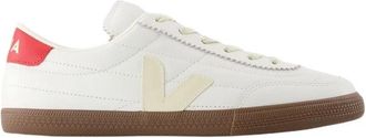 Veja Witte leren sneakers - Panenka stijl - Dames - Sneakers - Wit - 41 EU - Leer - Schoenen