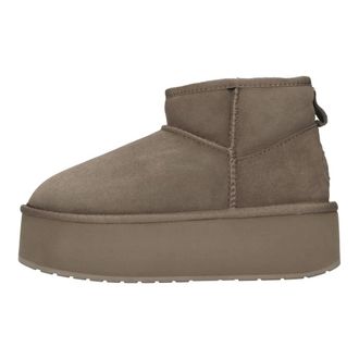 Emu Schoenen, Dames, Bruin, 38 EU, Su&egrave;de, Su&egrave;de enkellaarsjes