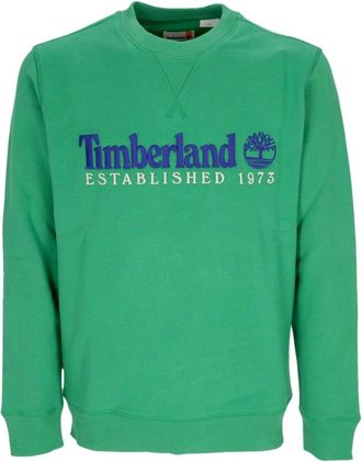 Timberland Vintage Crewneck Sweatshirt - Heren - Sweatshirts - Groen - XL - Katoen - Hoodies & sweatvesten