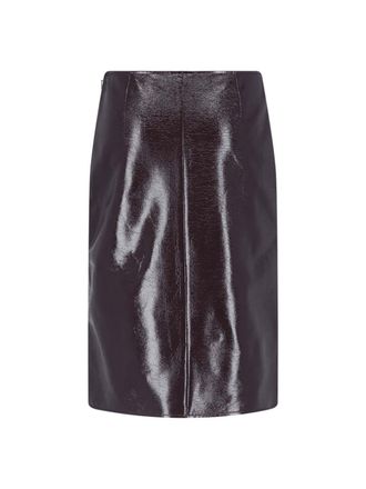 Courr&egrave;ges Womens Skirts Red Cotton
