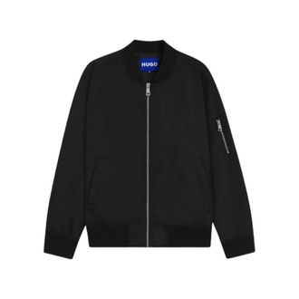 HUGO BOSS Heren, Jassen, Zwart, Maat: M Polyamide