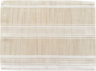 Anaya with Love Beach Club Stripe Indoor Outdoor Placemat in Sandy Beige at Nordstrom