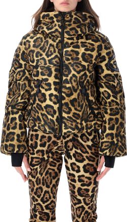 Goldbergh Pantera Cropped Leopard Print Jacket