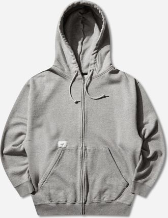 Wtaps Men s Throwdy Zip Hoodie Ash Grey