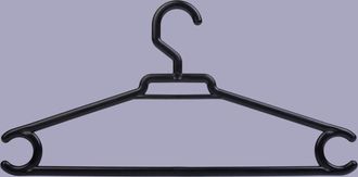 Wanderlust Deco Caja Super Percha Negra De 160 Uds 42x0,80x21h Cm