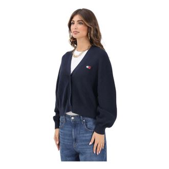 Tommy Jeans Donna, Maglie, Blu, L, new