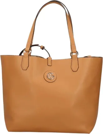 Gattinoni Tassen, Dames, Bruin, ONE Size, Leer, Teod Revers M Shopper