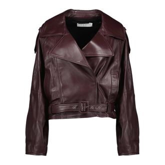 Iro Yuria Leather Belted Jacket