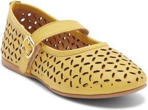 Bueno Kehlani Mary Jane Flat in Yellow at Nordstrom Rack, Size 10.5-11Us / 42Eu