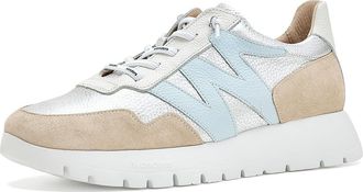 Wonders A-24101 Womens Shoes Combo Plata/Aura : 5 M, Leather/Suede