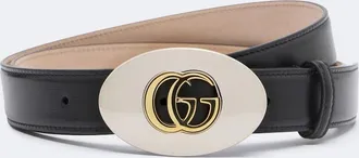 Gucci Double G leather belt