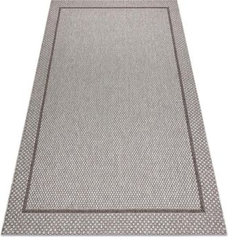 RugsX Rugsx - Carpet sisal boho 39013037 Frame beige beige 120x170 cm