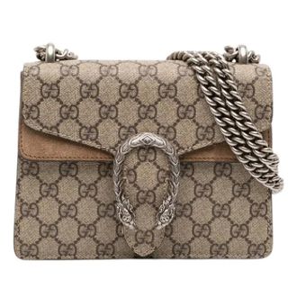 Gucci Pre-owned Cross Body Bags, female, Brown, Size: ONE SIZE Pre-owned Dionysus Crossbody Bag