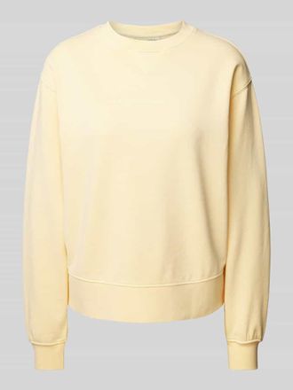 Marc O'Polo Denim Marc OPolo Denim Sweatshirt mit Label-Print in Apricot, Gr&ouml;&szlig;e S