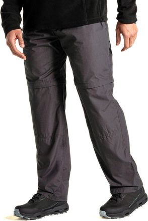 Craghoppers Kiwi Pro Mens Convertible Trousers - Grey - Size 34 Short