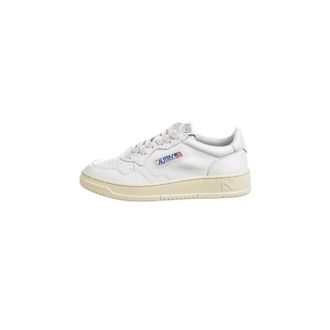 Autry 01 Low - Dames - Schoenen - Wit - Maat: 35 EU Katoen