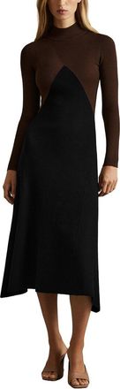 Reiss Hope Fluted Knit Dress