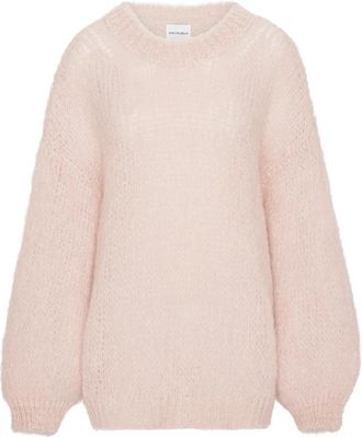 Americandreams Pepper Ronde Hals Pullover - Dames - Ronde hals truien - Roze - ONE Size - Wol - Truien & Vesten