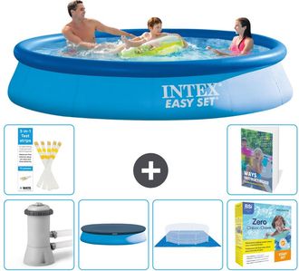 Intex Piscina Easy Set Redonda - 366x76 Cm - 7-piezas S198
