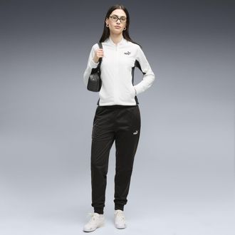 Puma Tuta da baseball da donna, Abbigliamento, Bianco, XL