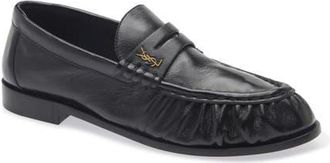 Saint Laurent Le Loafer in Nero at Nordstrom, Size 39.5