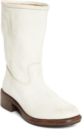 Prada Leather Boot in Talco at Nordstrom, Size 10.5Us