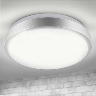 Trade Shop Trade Shop Traesio - Trade Shop - Plafoniera Led Rotonda 12w Luz Bianca 4000k Natural Lampada Soffitate 29,5cm