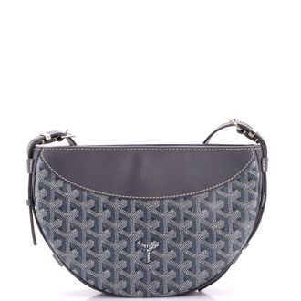 Goyard Hirondelle Shoulder Bag Coated Canvas and Leather