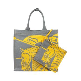 Burberry Bolso tote de lona con motivo de unicornio y neceser - Bags - Mujer - Multicolor - ONE SIZE