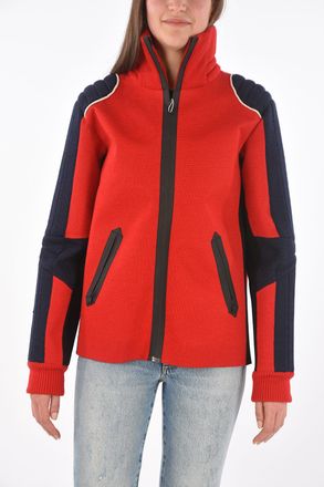 Maison Margiela MM0 High-Neck Jacket with Zip Closure Maison Margiela