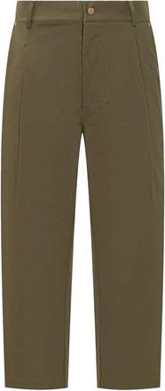 Dr&ocirc;le de Monsieur Cropped Twill Pant