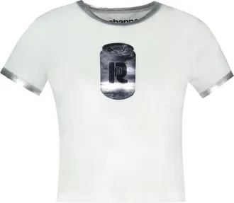 Paco Rabanne Tee T-Shirt - female - Rabanne - T-Shirts - White - S - Tops