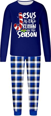Generic Xmas Pjs Family Set, Kids Christmas Pjs Girls Christmas Pyjama Bottoms Mens Boys Pajamas Kids Pyjamas Girls Mens Nightwear Pyjamas Long Sleeve Mom Dad