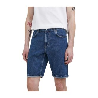 Karl Lagerfeld Heren, Korte broeken, Blauw, Maat: W28 Denim