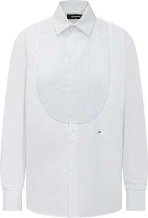 Dsquared2 White Regular Solid Shirt