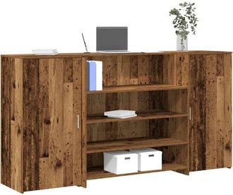 vidaXL Vidaxl - Mostrador De Recepci&oacute;n Madera Vieja 200x50x103,5 Cm