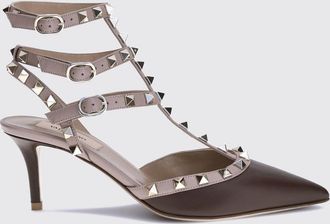 Valentino Garavani Slingback Rockstud in pelle con borchie e tacco medio a stiletto