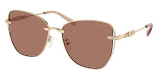 Michael Kors MK1158D BEIJING Asian Fit 101403 Womens Sunglasses Gold Size 59