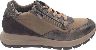 Igi & Co Ermione Sneakers - Dames - Schoenen - Bruin - Maat: 37 EU Zijde